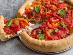 Chicago-style pizza refers to several different styles of pizza developed in Chicago. Arguably, the most famous of these is known as deep-dish pizza. ...